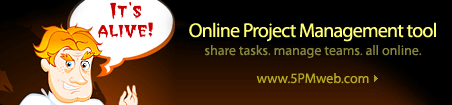 5pm - Project management on time!